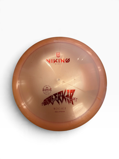 Vist Large View of Product Image Which is Used VIKING DISCS Disc Golf Driver Orange