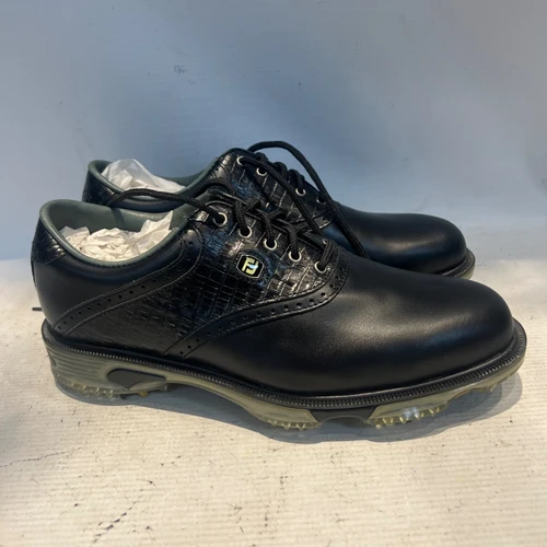 Vist Large View of Product Image Which is Used Foot Joy Mens Golf Shoes Black Senior 8