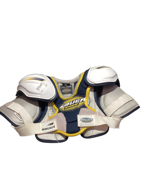 Vist Large View of Product Image Which is Used Bauer 2000 Senior Shoulder Pads MD