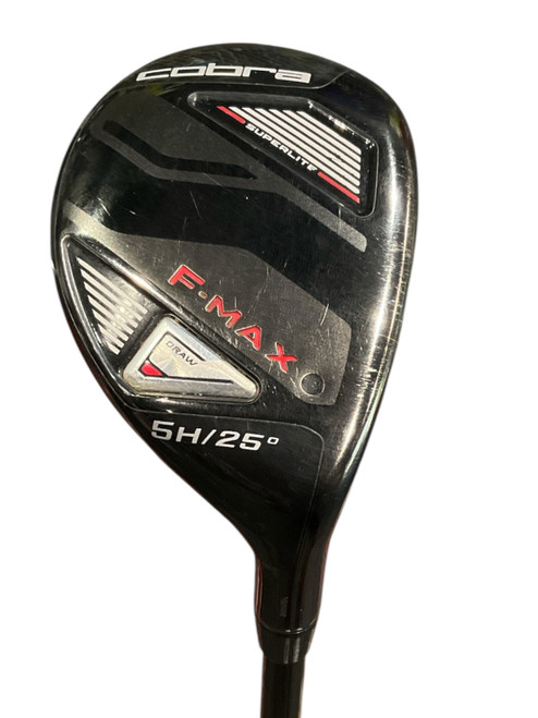 Vist Large View of Product Image Which is Used Cobra F-MAX SUPERLITE DRAW Mens Hybrid Club RH 5 Hybrid