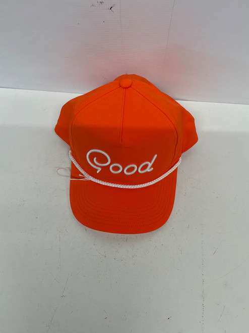 Vist Large View of Product Image Which is Used GOOD GOOD GOLF HAT Golf Accessory Orange