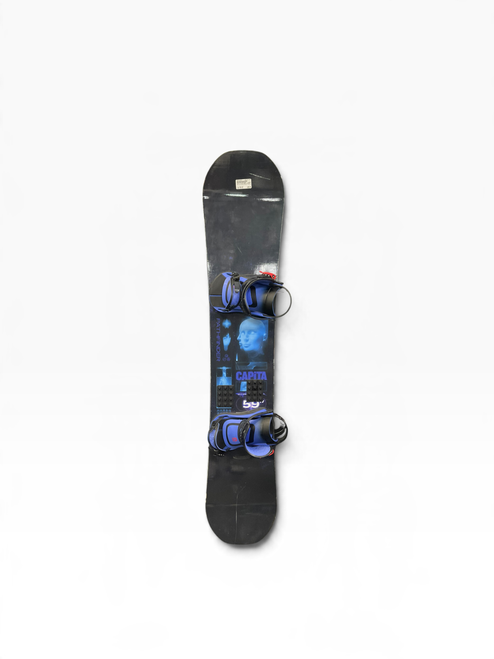 Vist Large View of Product Image Which is Used Capita PATHFINDER W/UNION ULTRA BINDINGS Mens Board/Bindings Royal Blue 159 cm