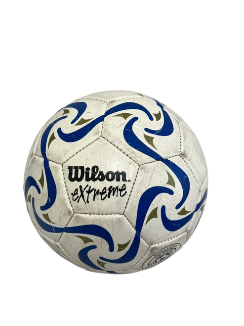 Vist Large View of Product Image Which is Used Wilson Extreme Size 4 Soccer Ball