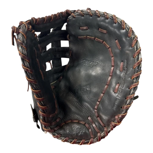 Vist Large View of Product Image Which is Used Rawlings GAMER SOFTBALL BB/SB First Base RH Throw Black 12 1/2"
