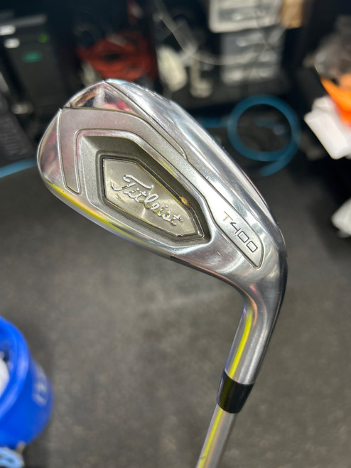 Vist Large View of Product Image Which is Used Titleist T400 55 DEGREE Golf Wedge Mens RH Unknown Degree