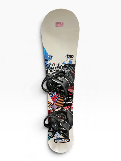 Vist Large View of Product Image Which is Used 5150 SHOOTER Mens Board/Bindings White 138 cm