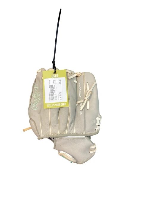 Vist Large View of Product Image Which is Used Rawlings SURE CATCH BB/SB Glove LH Throw Grey 11"