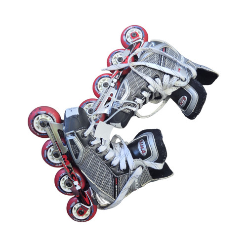 Vist Large View of Product Image Which is Used SIHA INLINE HOCKEY SKATES 1 Roller Hockey Skates Grey Junior 01