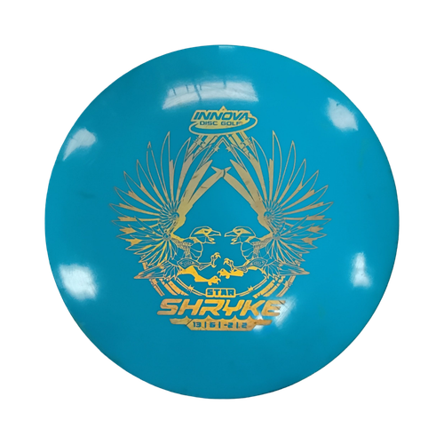 Vist Large View of Product Image Which is Used Innova STAR SHRYKE Disc Golf Driver Royal Blue 168g