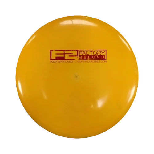 Vist Large View of Product Image Which is Used Innova FACTORY SECOND THUNDERBIRD Disc Golf Driver Orange 173g