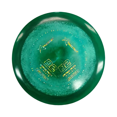 Vist Large View of Product Image Which is Used Prodigy D2 AIR SPECTRUM Disc Golf Driver Green 157g