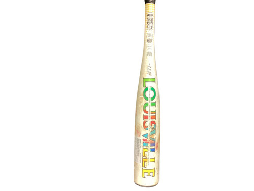 Vist Large View of Product Image Which is Used Louisville Slugger DIVA BB/SB Fastpitch Bat White 27"