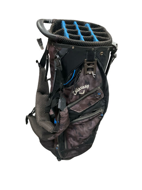 Vist Large View of Product Image Which is Used Callaway 8 WAY STAND BAG Mens Stand Bag Black