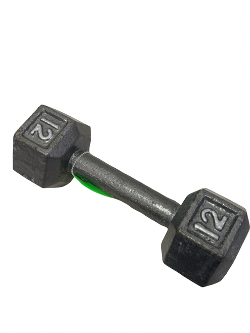 Vist Large View of Product Image Which is Used Hex Dumbbell (Each) 12 lb