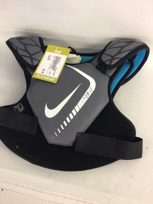 Vist Large View of Product Image Which is Used Nike VAPOR LT YOUTH Lacrosse Shoulder Pads Grey MD