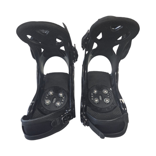 Vist Large View of Product Image Which is Used Burton FREESTYLE BINDINGS LG Mens Binding Only Black LG