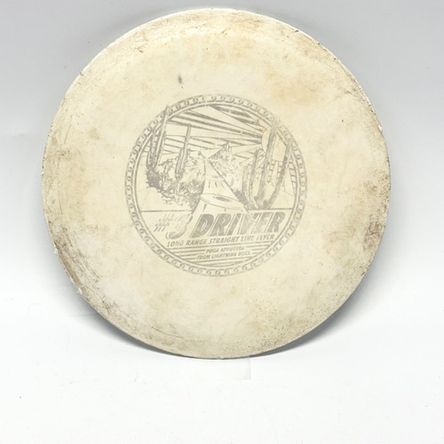 Vist Large View of Product Image Which is Used Lightning 3 DRIVER Disc Golf Driver White 176g