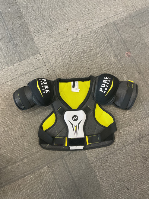 Vist Large View of Product Image Which is Used Pure Hockey SHOULDER PADS Youth Shoulder Pads LG