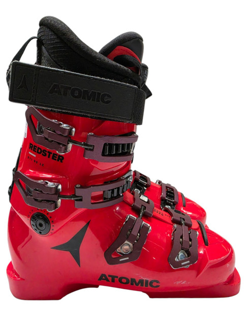 Vist Large View of Product Image Which is Used Atomic REDSTER STI 90 LC DH Ski Race Boots Size 26.5 MP
