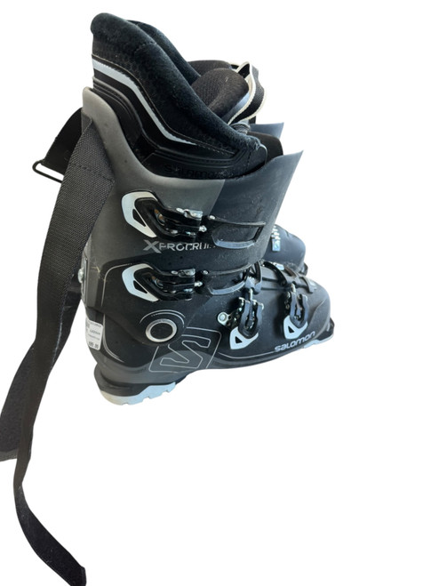 Vist Large View of Product Image Which is Used Salomon XPROCRUISE Mens DH Ski Boot Black 280 MP - M10 - W11