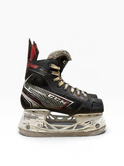 Vist Large View of Product Image Which is Used CCM FT460 Junior Hockey Skate Junior 01