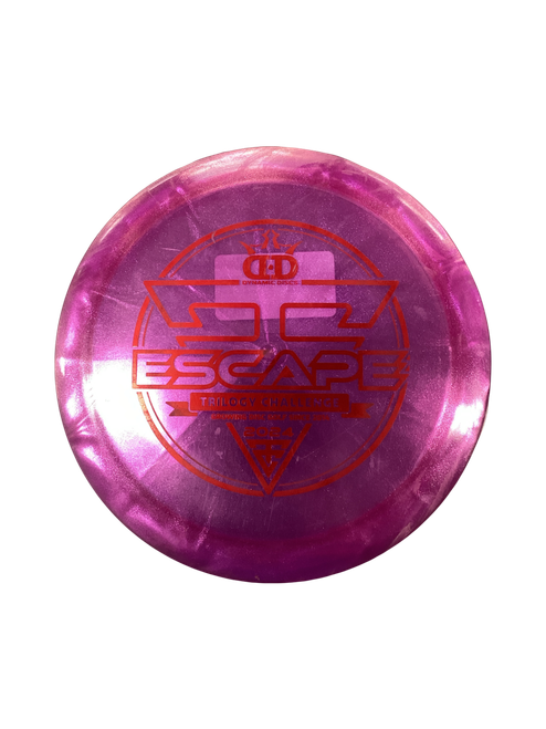 Vist Large View of Product Image Which is Used Dynamic Discs ESCAPE Disc Golf Driver Purple