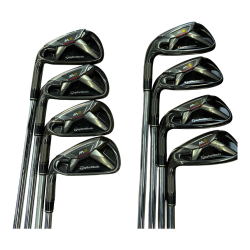 Vist Large View of Product Image Which is Used Taylormade 2016 M2 Mens Iron Set LH 4I-GW/AW
