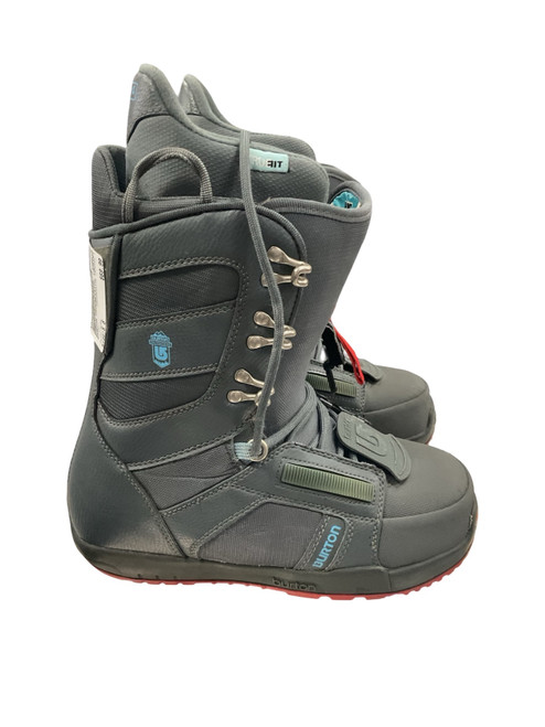 Vist Large View of Product Image Which is Used Burton PROGRESSION IMPRINT 1 Womens Snowboard Boots Grey Senior 8