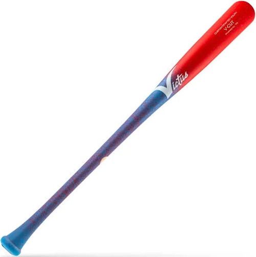 Vist Large View of Product Image Which is New Victus V-Cut Youth Wood Baseball Bat BB/RD 28"