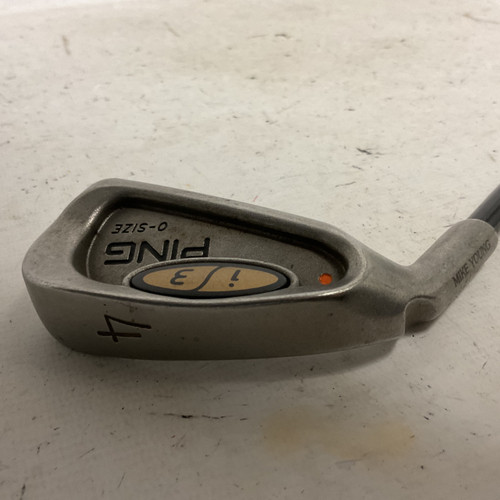 Vist Large View of Product Image Which is Used Ping I-3 O-SIZE ORANGE DOT Mens Individual Iron LH 4 Iron
