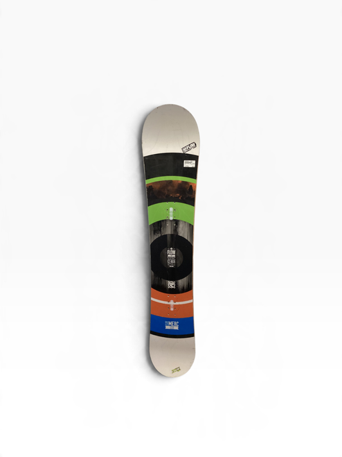 Vist Large View of Product Image Which is Used Flow EZ-ROCK Mens Snowboard Only Green 159 cm