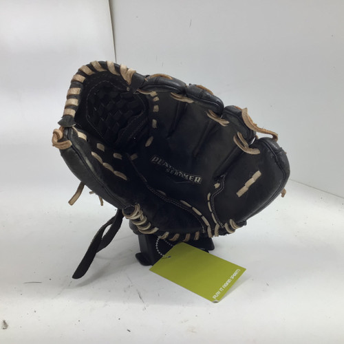 Vist Large View of Product Image Which is Used Rawlings PLAYMAKER SERIES 12 IN RHT BB/SB GLOVE BB/SB Glove RH Throw Black 12"