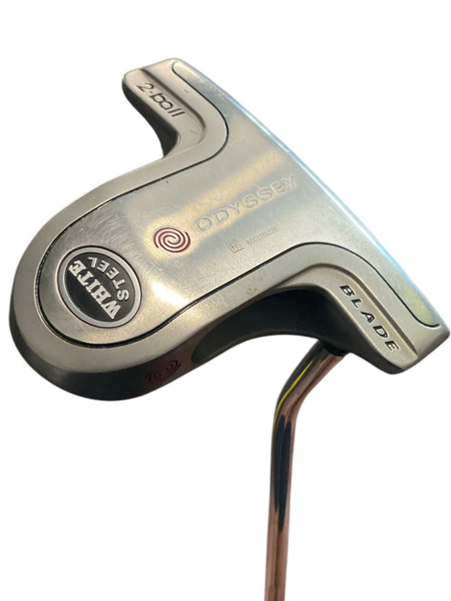 Vist Large View of Product Image Which is Used Odyssey 2-BALL WHITE STEEL Mens Putter RH
