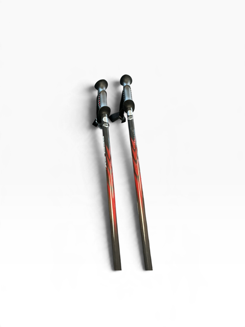 Vist Large View of Product Image Which is Used REFLEX LITE STIK Mens DH Ski Pole Black 115 cm / 46 in