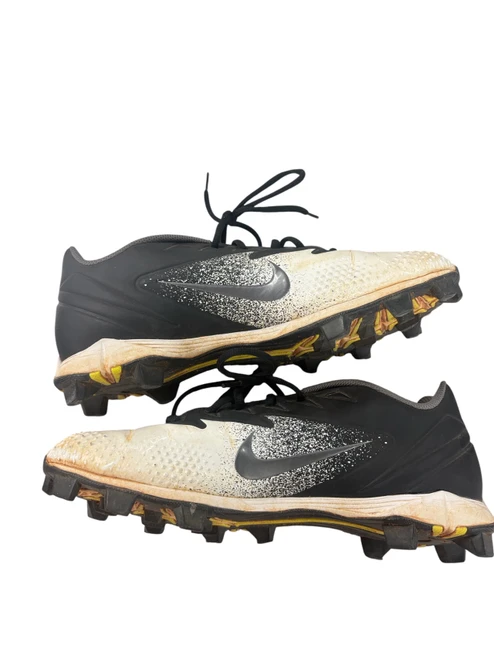 Vist Large View of Product Image Which is Used Nike BSBL BB/SB Cleats White Senior 11
