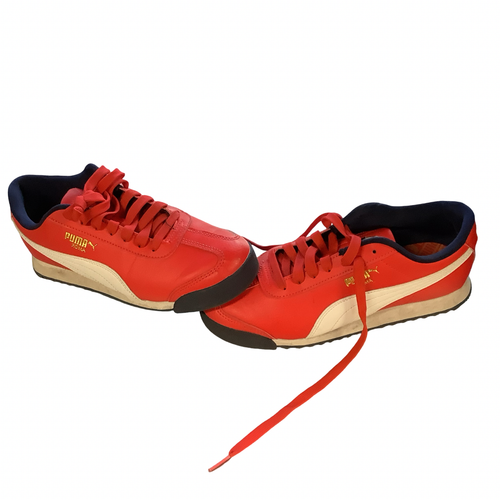 Vist Large View of Product Image Which is Used Puma Running/X-Train Shoes M Red Senior 7