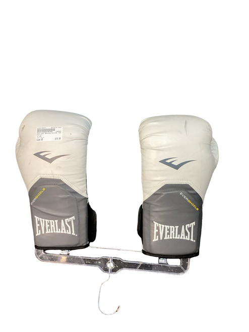Vist Large View of Product Image Which is Used Everlast Boxing Gloves White Senior