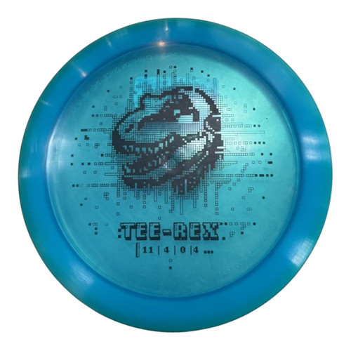 Vist Large View of Product Image Which is Used Innova TEE REX Disc Golf Driver Royal Blue