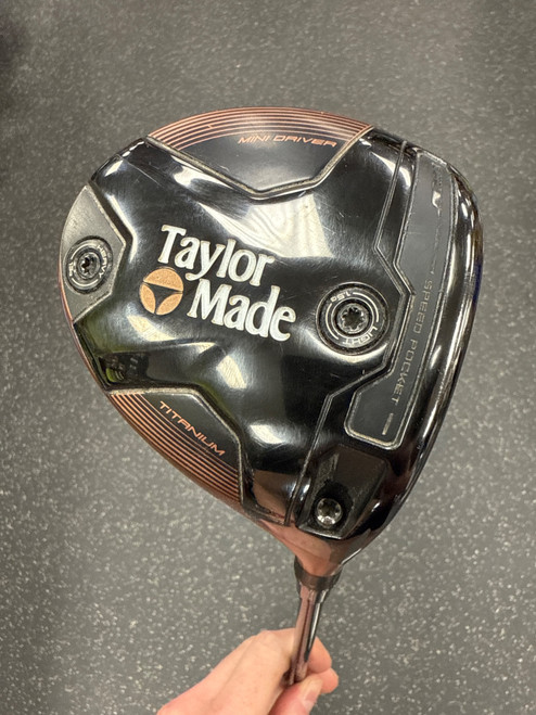 Vist Large View of Product Image Which is Used Taylormade BRNR COPPER MINI DRIVER Mens Driver RH 11.5 Degree