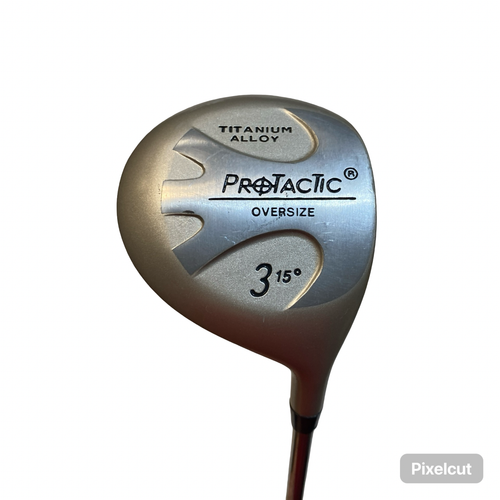 Vist Large View of Product Image Which is Used Protactic TITANIUM ALLOY OVERSIZE Mens Fairway Wood RH 3 Wood