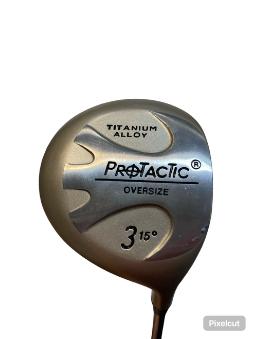 Vist Large View of Product Image Which is Used Protactic TITANIUM ALLOY OVERSIZE Mens Fairway Wood RH 3 Wood