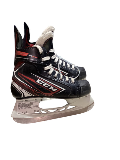 Vist Large View of Product Image Which is Used CCM JETSPEED FT440 Youth Hockey Skate Youth 13.0