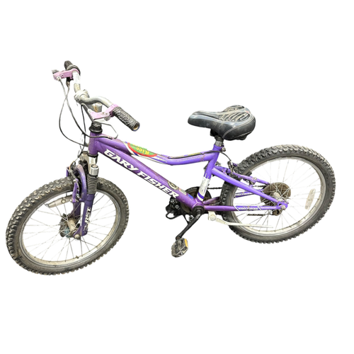 Vist Large View of Product Image Which is Used Gary Fisher Mountain Bike Girls Purple 20"