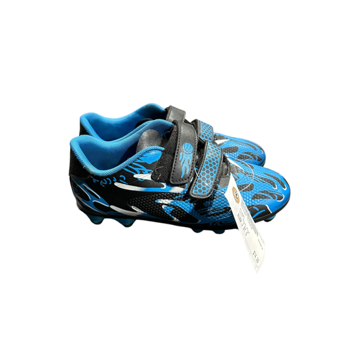 Vist Large View of Product Image Which is Used Soccer Cleats Royal Blue Junior 01.5