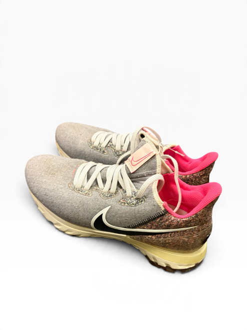 Vist Large View of Product Image Which is Used Nike Womens Golf Shoes White Senior 5.5