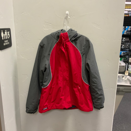 Vist Large View of Product Image Which is Used Lands End Outerwear Heavy Jacket M Red LG