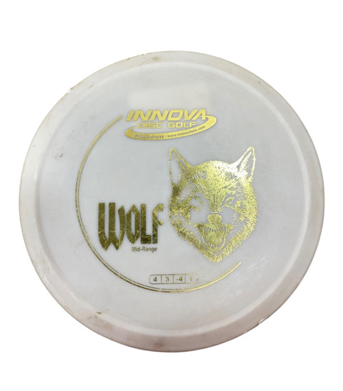 Vist Large View of Product Image Which is Used Innova WOLF Disc Golf Mid Range Grey