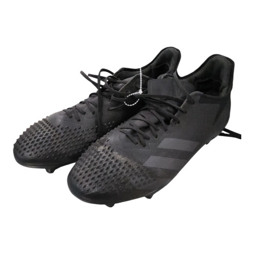Vist Large View of Product Image Which is Used Adidas Soccer Cleats Black Senior 8.5
