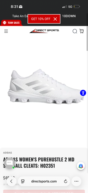 Vist Large View of Product Image Which is New PureHustleMD2Softball 13