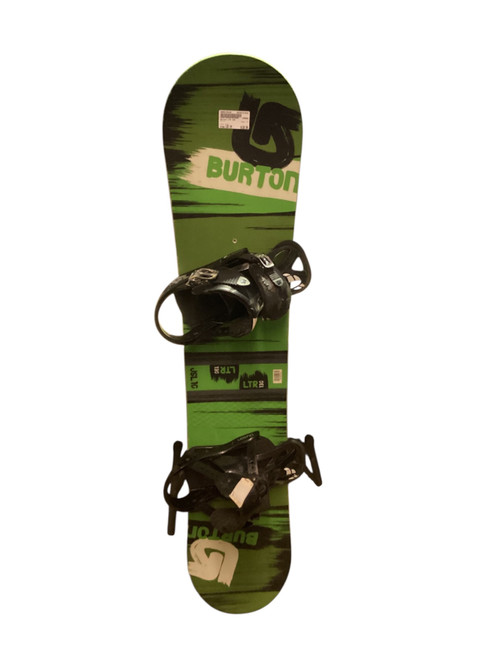 Vist Large View of Product Image Which is Used Burton LTR Boys Board/Binding Green 130 cm